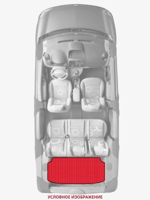 ЭВА коврики «Queen Lux» багажник для BMW M3 Convertible (E36)